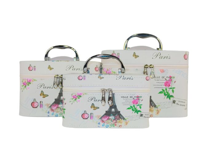 991000-1 Estuches para artículos de maquillaje rectangular parís - Imagen 1