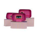 Estuches para artículos de maquillaje diseño trenzado de corazón - Imagen 5