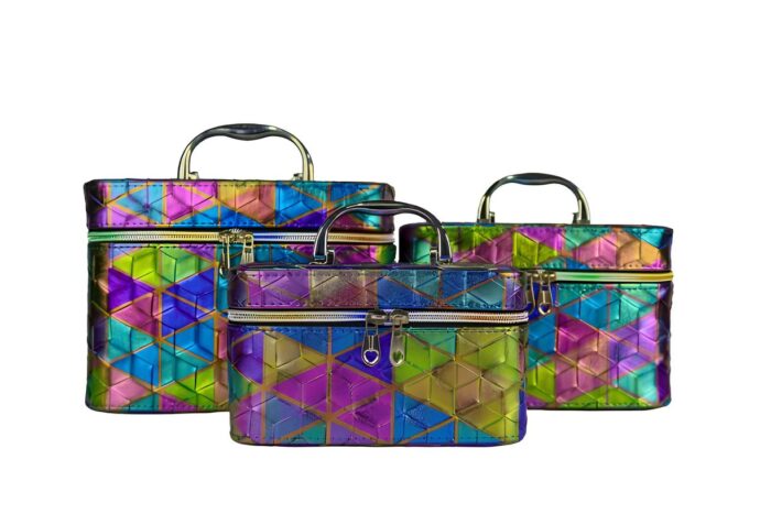 Estuches para artículos de maquillaje tornasol - Imagen 2