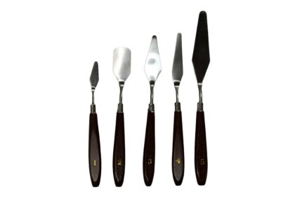 Set 5 espátulas para pintura