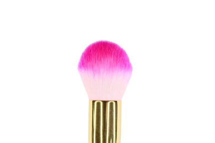 Brochas para maquillaje forma de sirena, con corte redondeado 19cm