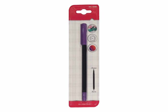 Rotulador doble punta Morado - Imagen 1