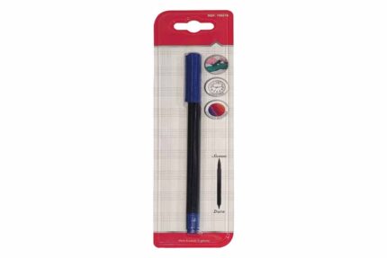 Rotulador doble puntas azul