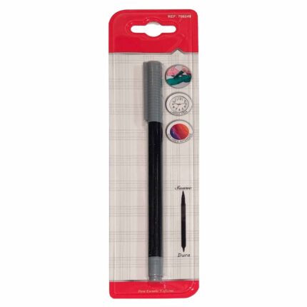 Rotulador doble punta gris