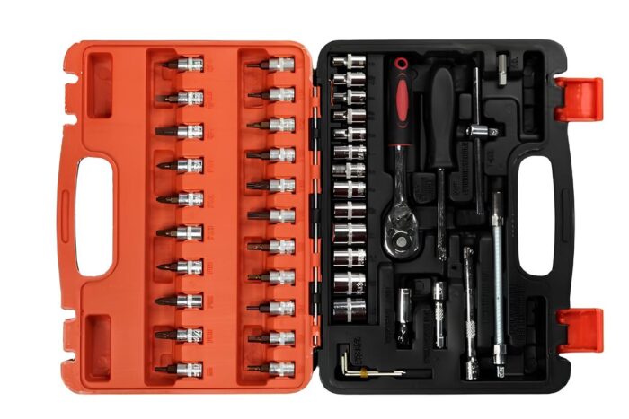 805949-1 Juego de dados de 1/4" set de 46 pcs - Imagen 1
