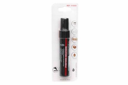 Marcador permanente negro 10mm