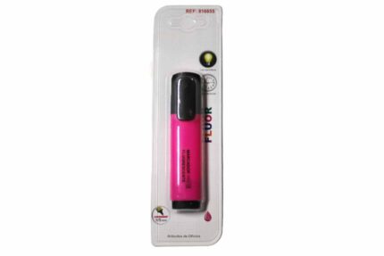 Destacador Rectangular Rosa flúor