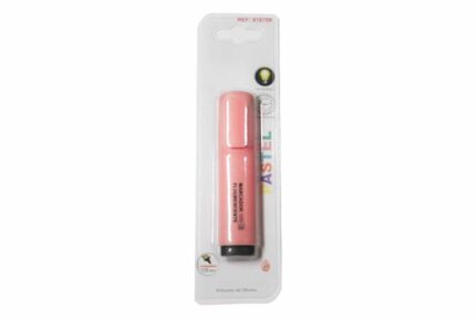 Destacador Rectangular Rosado pastel