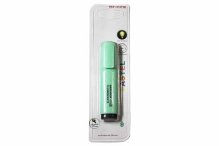 Destacador Rectangular verde pastel