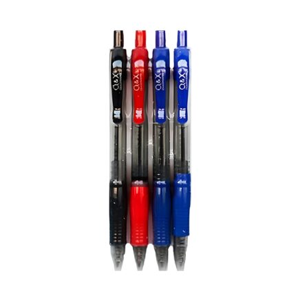 Pack 4 boligrafos 3 colores