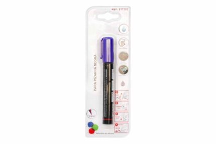 Marcador de tiza liquida morado