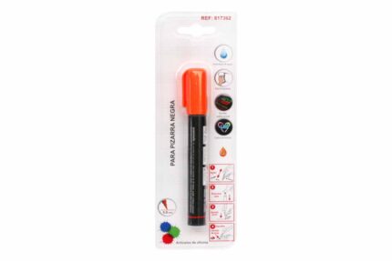 Marcador de tiza liquida naranja