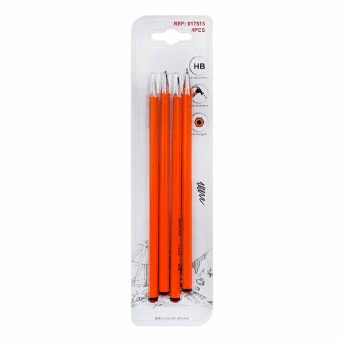 817515 Pack 4 lapices grafito HB - Imagen 1