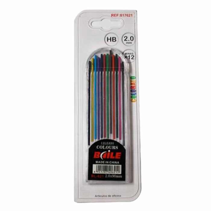 817621 Recambio de minas 2,0mm colores - Imagen 1