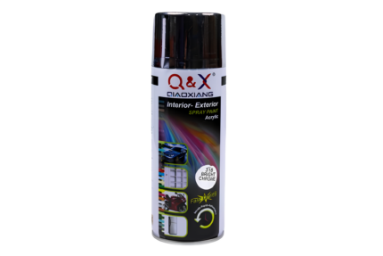 Lata de pintura en spray croma brillante