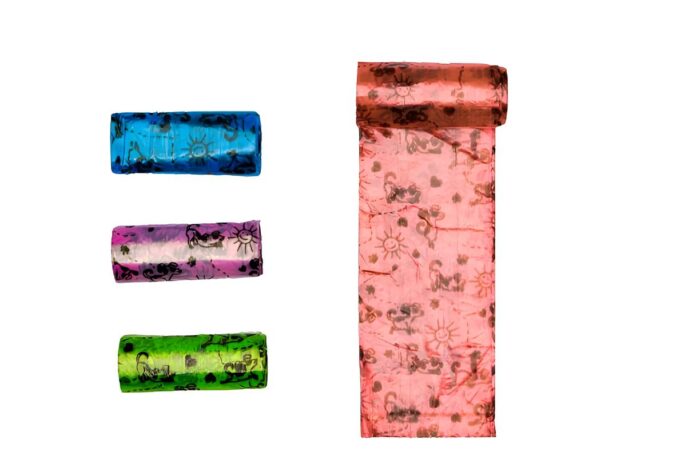 Bolsas de basura para mascotas 4 pcs con diseño - Imagen 1