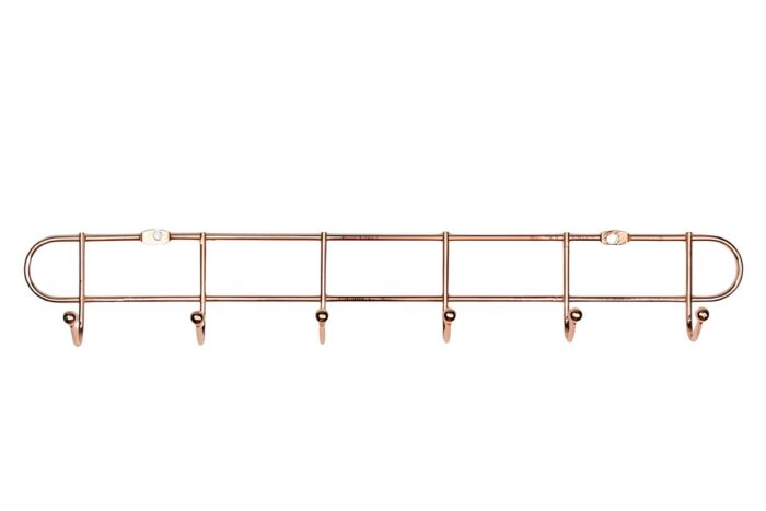 Perchero de Bronce de 6 perchos - Imagen 1