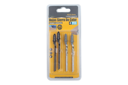 Hojas de sierra de calar 4 pcs 82x5,5mm T101AO