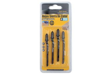 Hojas de sierrra de calar 4 pcs 76x5,5mm T119BO