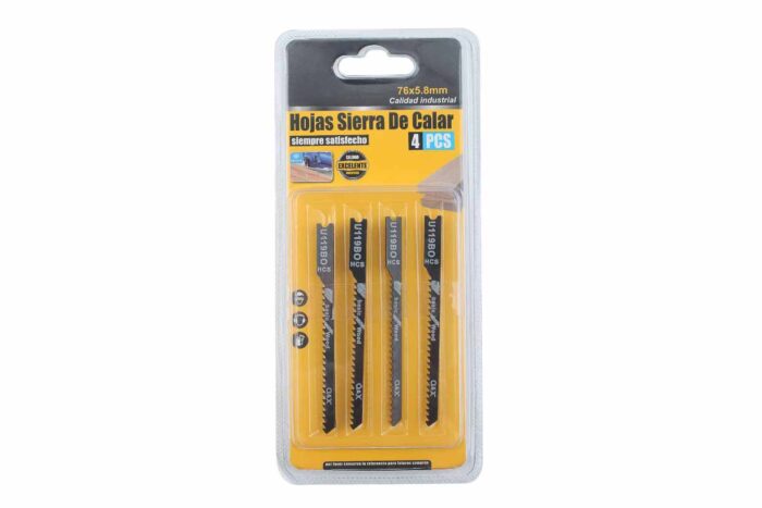 893793 Hojas sierra de calar 4pcs 76x5,8mm U119BO - Imagen 1
