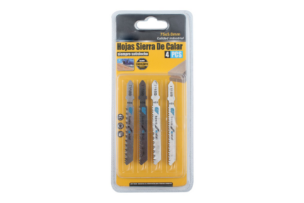 Hojas de sierra de calar 4 pcs 75X5,0mm T118B