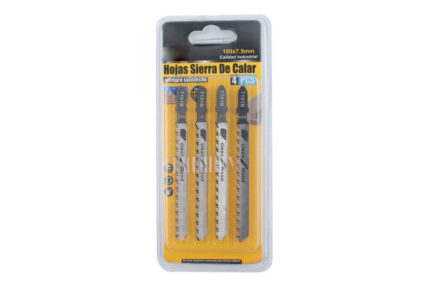 Hojas sierras de calar 4 pcs 100x7,5mm T101B