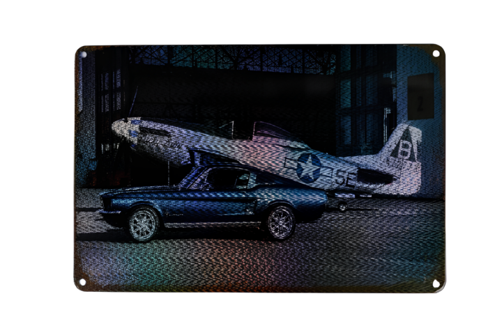 Cuadro metálico decorativo 20X30 - Imagen 4