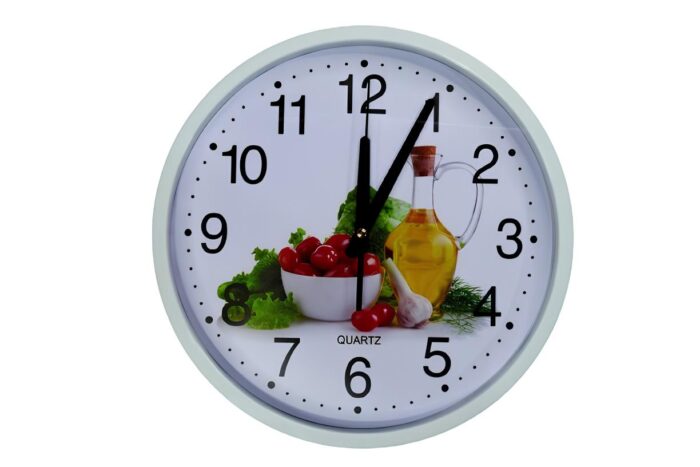 961461-7 Reloj de pared circular 30 cm con diseño de frutas - Imagen 5