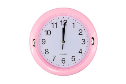 Reloj de pared de 24cm circular