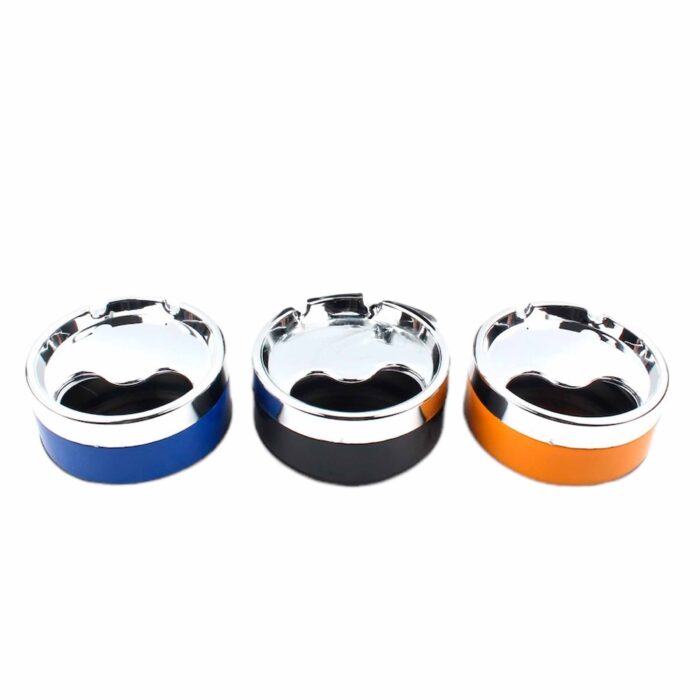 963656 Cenicero de acero inox con tapa - Imagen 1