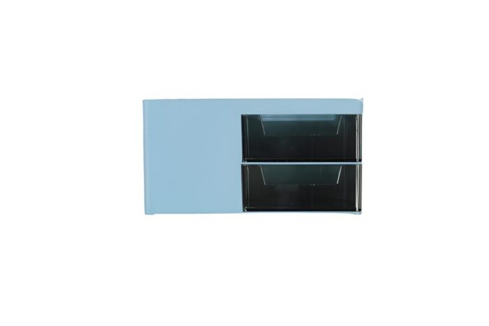 Lapicero plástico con dos cajones transparentes - Imagen 3