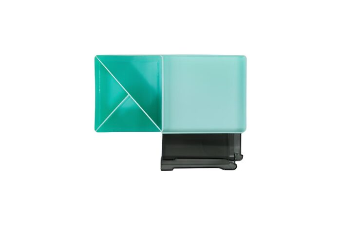 Lapicero plástico con dos cajones transparentes - Imagen 4