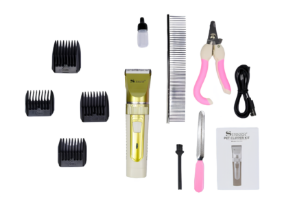 kit cortapelos para mascota