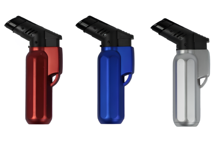 Mini soplete Encendedor de aluminio - Imagen 1