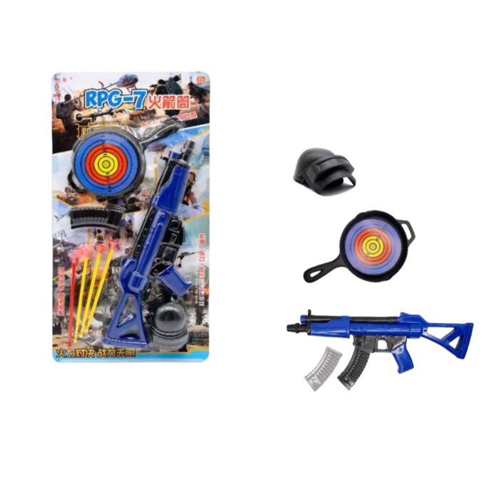 Lanza dardos con ventosas contiene paila para tiro al blanco - Imagen 1