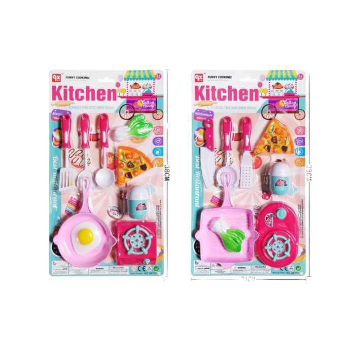 922127 Set cocina, contiene modelos de cocina Ovalada o Cuadrada KITCHEN - Imagen 1