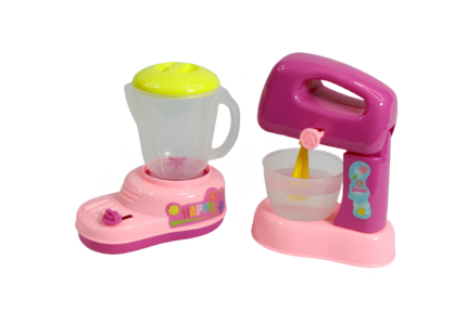 Set pequeña juguera y batidora Happy Partner