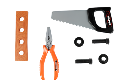 Juguete set herramientas 7 piezas serrucho LITTLE TOOL HELPER