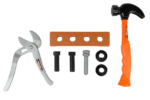 Set herramienta 8 piezas dos llaves entrada plana y de dos bocas LITTLE TOOL HELPER