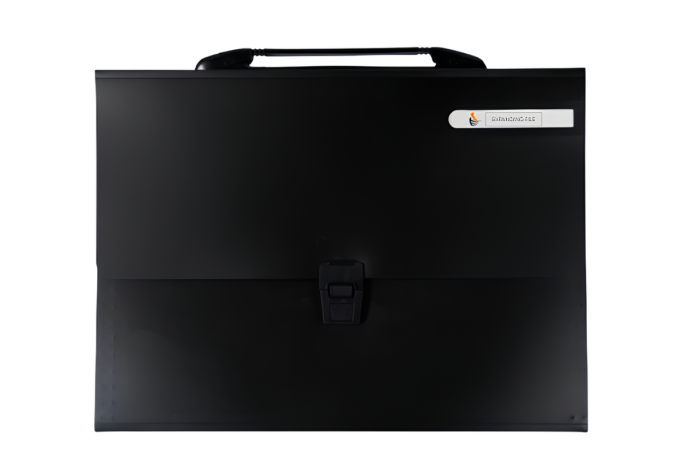 Carpetas forma maletín con hebilla de plástico - Imagen 5