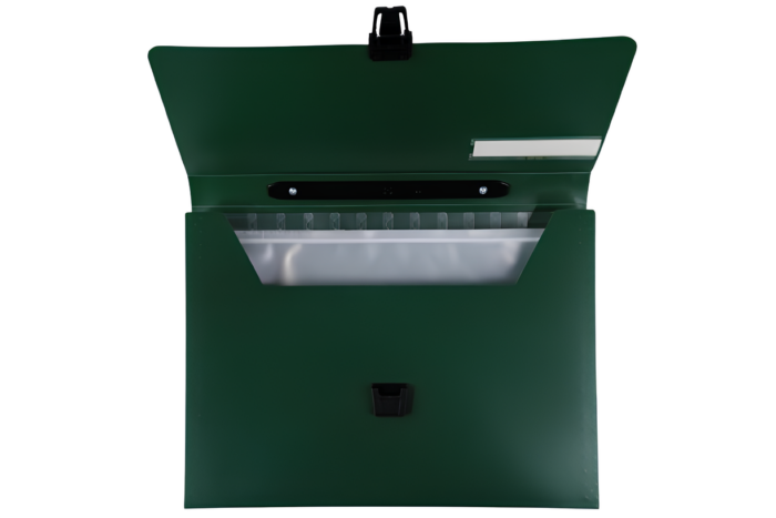 Carpetas forma maletín con hebilla de plástico - Imagen 4