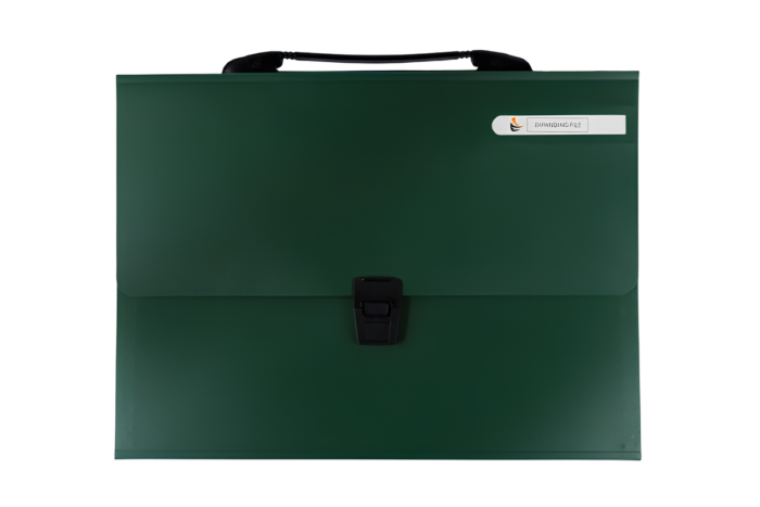 Carpetas forma maletín con hebilla de plástico - Imagen 1