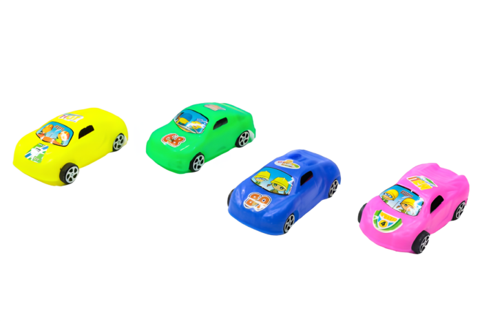 Set cuatro autitos de carrera - Imagen 1