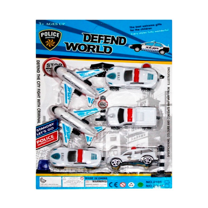 Set policía de aeropuerto - Imagen 1