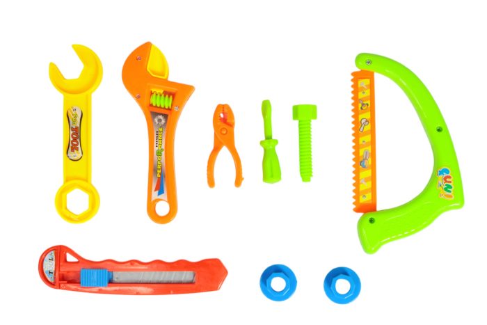 Set de herramientas 9 piezas con prensa o sierra TOOL - Imagen 2