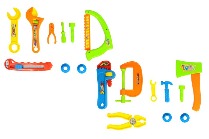 Set de herramientas 9 piezas con prensa o sierra TOOL - Imagen 1