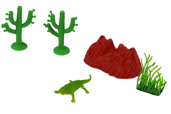 Caja con diversos reptiles - Imagen 8