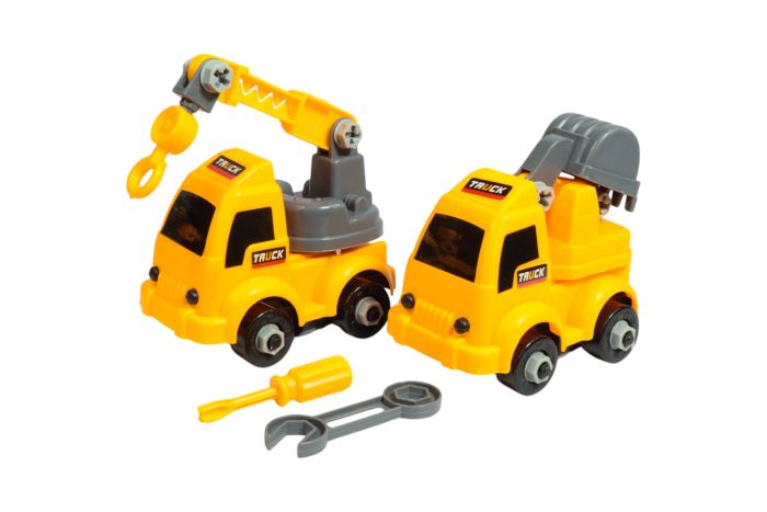 Dos juguetes de autos de construcción - Imagen 3