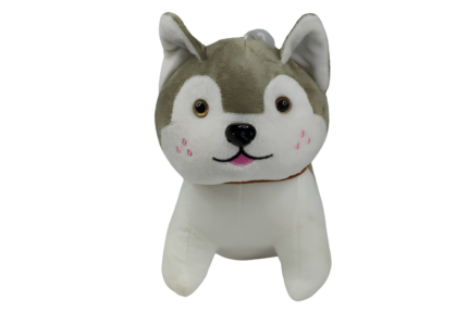 Peluche de perro siberiano