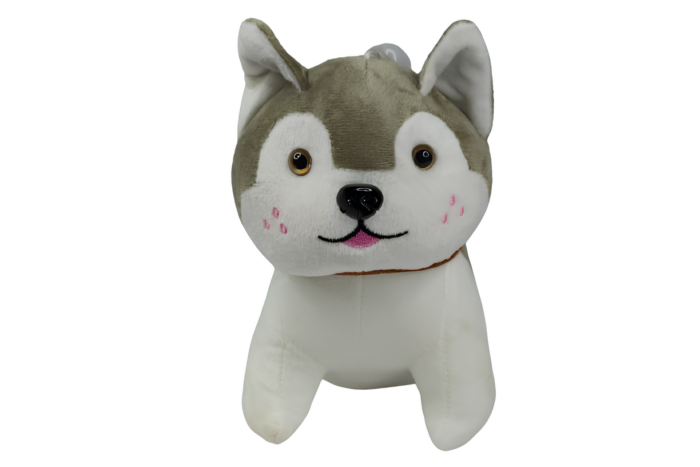 Peluche de perro siberiano - Imagen 1